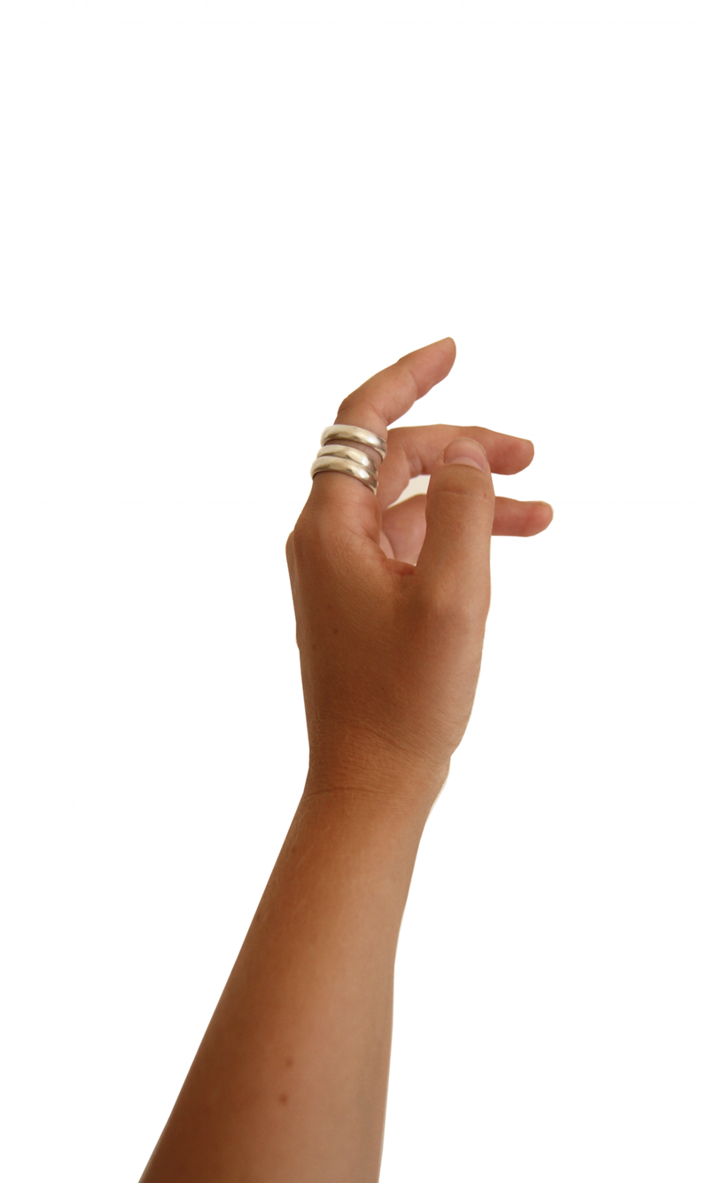 Silver Stacker Ring
