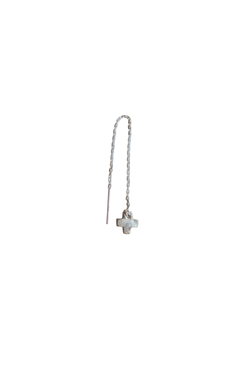 X THREADER EARRING