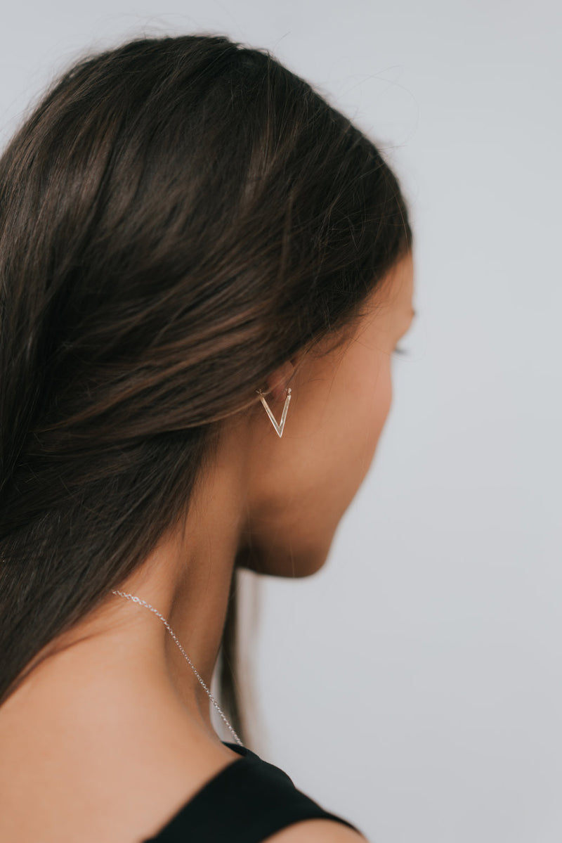 ASCEND TRIANGLE EARRINGS