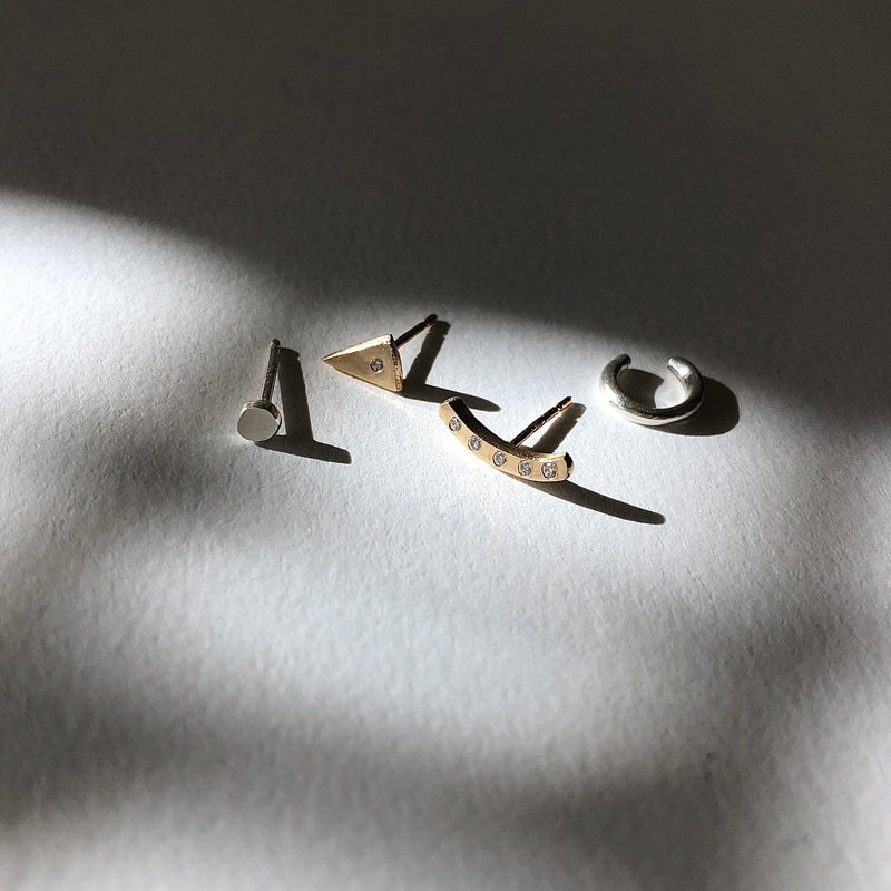 Triangle Stud Earring