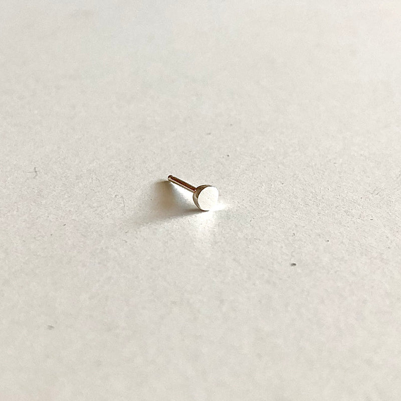 Dot Stud Earring in Sterling Silver